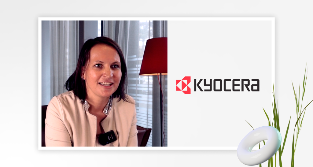 Проучване на случай с миниатюра KYOCERA използва sproof sign