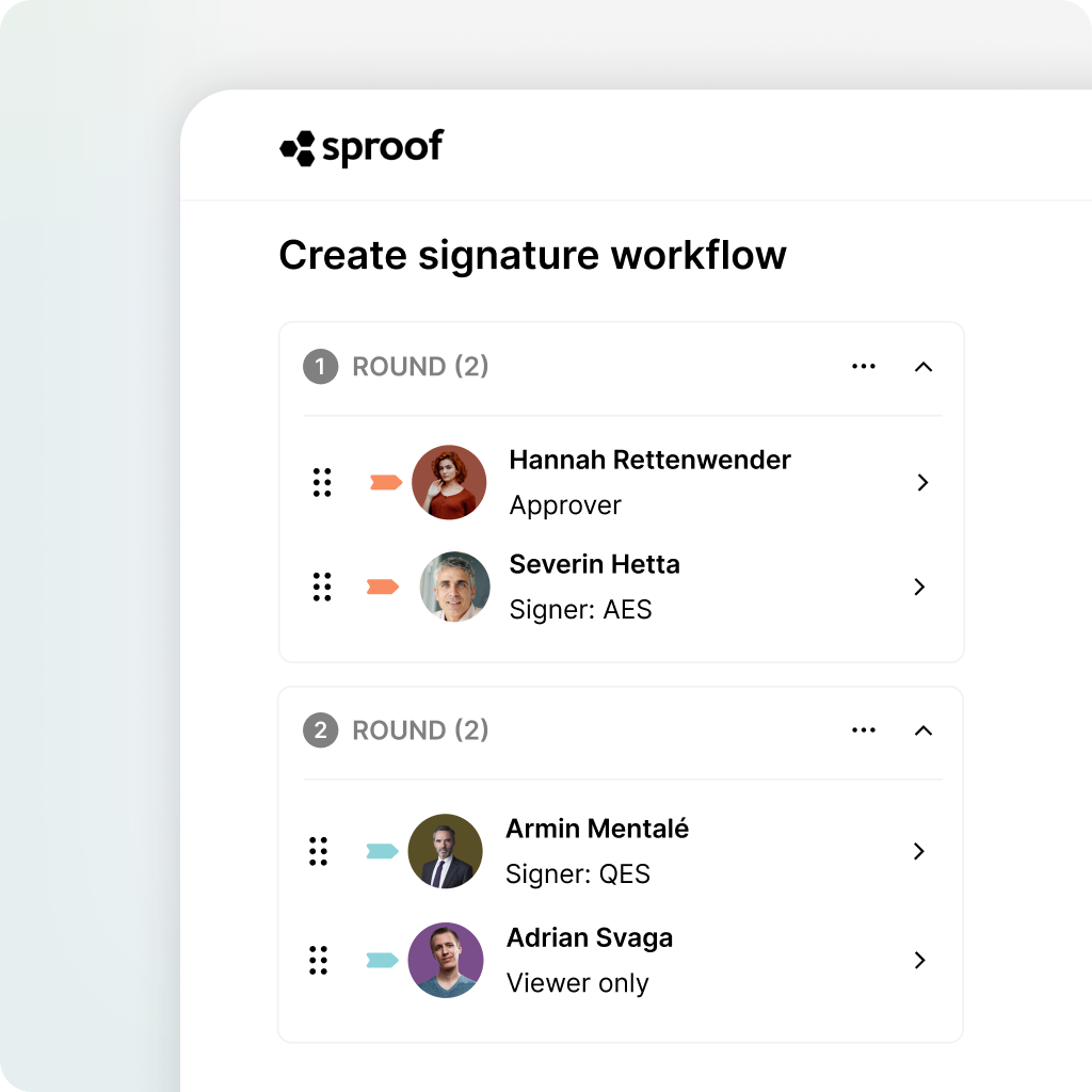 Semnătura digitală la locul de muncă (Digitale Signatur im Arbeitsablauf)